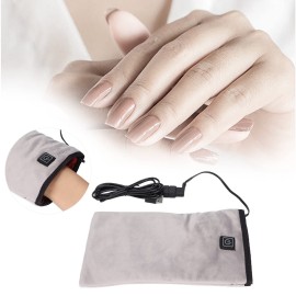 Electric Heated Mittens, Thermal Beauty Hand Care Nail Art Foot Cover USB 3 Settings Warming Mitts Therapy Treatment SPA Warmer Kit Film Gloves Pain Relief Maintained for Manicure Men Women(Grey) Electric Heated Mittens, Thermal Beauty Hand Care Nail Art Foot Cover USB 3 Settings Warming Mitts Therapy Treatment SPA Warmer Kit Film Gloves Pain Relief Maintained for Manicure Men Women(Grey)