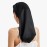 LilySilk Mulberry Silk Sleep Cap 100% 19 Momme Long Silk Bonnet for Curly Hair, Night Cap for Sleeping, Silk Hair Wrap for Women Black