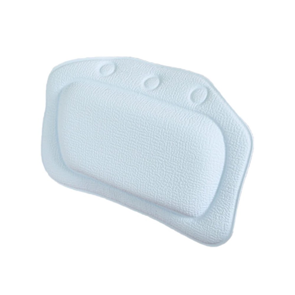 Bath Pillow Comfortable Bath Cushion with Suction Cup Waterproof Neck Support Bathing Accessories for Tub (Light blue) Bath Pillow Comfortable Bath Cushion with Suction Cup Waterproof Neck Support Bathing Accessories for Tub (Light blue)