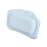 Bath Pillow Comfortable Bath Cushion with Suction Cup Waterproof Neck Support Bathing Accessories for Tub (Light blue)