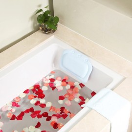 Bath Pillow Comfortable Bath Cushion with Suction Cup Waterproof Neck Support Bathing Accessories for Tub (Light blue) Bath Pillow Comfortable Bath Cushion with Suction Cup Waterproof Neck Support Bathing Accessories for Tub (Light blue)