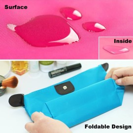 TOPTIE 6 Pack Dumpling Cosmetic Makeup Bag Water Toiletry Bag Handbag Purse Travel Storage Bag for Women-Light Pink TOPTIE 6 Pack Dumpling Cosmetic Makeup Bag Water Toiletry Bag Handbag Purse Travel Storage Bag for Women-Light Pink