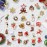 WOKOTO 24 Pcs Christmas Nail Charms for Nail Art 3D Christmas Charms for Nails Jewelrys Christmas Tree Bells Snowman Socks Nail Art Charms Nail Rhinestones and Charms for Christmas Nails Gems