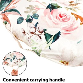 Newborn Lounger Cover Removable Cover Ultra Soft Comfortable Lounger Slipcover Removable Cover for Infant Lounger Pillow, (Lounger not Included)