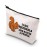 BDPWSS Squirrel Makeup Bag Squirrel Lover Gift Animal Lover Gift I Like Squirrels And Maybe 3 People Travel Pouch (I Like Squirrels)