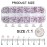 3792 Pcs Pink opal Crystal Flatback Rhinestones Set for Nail, Art, Crafts, Makeup, Tumblers Glitter Round with Tweezers and Picking Pen(SS6~SS20)