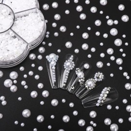 2box Rhinestones Half Pearls Beads for Crafts-Clear face Rhinestone gems Makeup Eye Jewels Tooth Diamonds-Flat Back White Nail Pearls Stones Crystals Charms-Crafting Shoes Cloth with Wax Pen Tweezers 2box Rhinestones Half Pearls Beads for Crafts-Clear face Rhinestone gems Makeup Eye Jewels Tooth Diamonds-Flat Back White Nail Pearls Stones Crystals Charms-Crafting Shoes Cloth with Wax Pen Tweezers