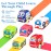 Baby Toys 6 to 12 Months - Soft Car Toys for 1 Year Old Boy Girl with Playmat Storage Bag - Infant Baby Toys 12-18 Months Toddler Toys Age 1-2 - 1st Birthday Gifts 1 2 3 Years Old Baby