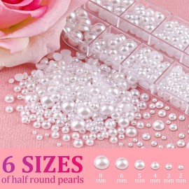 4800 Pcs 4 Boxes Flat Back Rhinestone&Pearls Kits Flatback Round Glass Crystal AB&Clear Gems+Colorful+White+Beige Half Round Pearls with Pickup Pencil and Tweezer for Nail Art, Face Makeup and Craft 4800 Pcs 4 Boxes Flat Back Rhinestone&Pearls Kits Flatback Round Glass Crystal AB&Clear Gems+Colorful+White+Beige Half Round Pearls with Pickup Pencil and Tweezer for Nail Art, Face Makeup and Craft