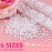 Belleboost Flat Back Pearls Kits 3 Boxes of Flatback White Half Round Pearls with Pickup Pencil and Tweezer for Home DIY and Professional Nail Art, Face Makeup and Craft