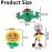 JHESAO 14 PCS Plants and Zombies Plush PVZ Zombies Plants Set Toys PVZ 1 2 Stuffed Soft Zombies Doll Zombies Plush Toy New