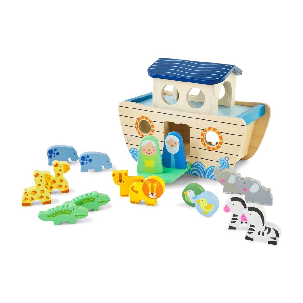 Mud Pie Noah\'s Ark Shape Sorter Set