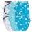 The Peanutshell Baby Swaddle Set for Boys or Girls - Unisex 3 Pack - Cloud & Stars (Small/Medium | 0-3 Months)