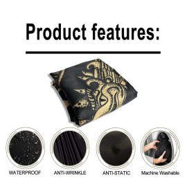 Pelocapa Barber Cape for Men, Haircut Cape with Snap Closures, Professional Salon Cutting Cape, Large Waterproof Hairdressing Cape Gown Apron for Hairstylist- 63 56