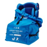 Clearworld Car Seat Travel Bag for Air Travel, Durable Gate Check Bag for Airport,Foldable Baby Stroller Travel Carry Bag, Fits Car Seats, Infant Carriers & Booster,Universal Size(Blue)