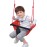 Hi-Na Kids Swing Seats Indoor Hand-Made Kids Swing with Adjustable Rope Outdoor Swing Seat Tree Swing Seat for Kids for Backyard Swing Seat for Kids for Playground Child Swing for Outside(Red)
