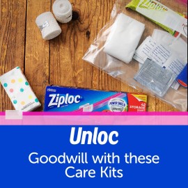 Ziploc Quart Food Storage Slider Bags, Power Shield Technology for More Durability, 50 Count Ziploc Quart Food Storage Slider Bags, Power Shield Technology for More Durability, 50 Count