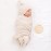 Konssy Baby Girl Newborn Receiving Blanket with Matching Headband and Beanie Set Baby Swaddle Nursery Swaddle Wrap