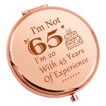 Funny 65th Birthday Gifts for Women Compact Mirror 65 Year Old Birthday Gift Ideas for Grandma Nana Mom 65th Birthday Decorations Present for Women Friends Wife Travel Makeup Mirror 1959 Birthday Gift