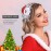 Catery Santa Headband Christmas Snowflake Headband Holiday Hair Accessories for Women