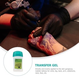 Yardwe Tattoo Transfer Cream - Easy Application Stencil Gel for Body Art - Safe for Skin Multi-Use Tattoo Supplies