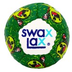 SWAX LAX Lacrosse Training Ball - Indoor Outdoor Practice Less Bounce & Rebounds (1 Rawr)