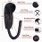 Ingeware Bonnet Hair Dryer Attachment for Women: Extra Large Adjustable Deep Conditioning Cap Drying Heat Cap for Natural Curly Hair, Home Use (Black)