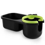 Accmor Stroller Cup Holder with Tray, Universal Cup Holder, Bike Bottle Holder, 361 Rotatable Large Caliber Drinks Holder for Stroller, Bike, Wheelchair, Walker