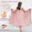 KOIKEY Hair Towel Women Bath Wrap - Adjustable Microfiber Super Absorbent to Quick Drying Hair and Body for Gym, Spa, Sauna and Shower After Body Cover, Pink