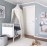 LImiLI Bed Canopy for Girls and Kids Hanging Mosquito Net for Baby Crib Nook Castle Game Tent Nursery Play Room Decor (White)
