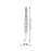 Meibomian Gland Massage eyelash extension tools curved tip eyelash tool eyelid tweezers professional tweezers Eyelid Massage Stainless steel clip physiotherapy