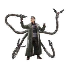 Marvel Legends Series Doc Ock, Spider-Man: No Way Home Collectible, Deluxe 6-Inch Action Figure, 4 Accessories, Ages 4 and Up