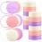 Bucherry 100 Pcs 2.76 Inch 24 Styles Random Pocket Mini Mirror Bulk Portable Round Glass Makeup Purse Small Compact Personal Pocket Mirrors for Women Travel Daily Use Mothers Day Gift