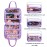 LoDrid Doll Tote Carrying Case Compatible with LOL Surprise Dolls All, Hanging Organizer Storage Bag with 6 Clear Window Pockets for Girls, Bag Only, Purple,(Patent Design)