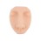 SimCoach Soft Silicone Face Model with Acrylic Stand, Piercing Practice Body Parts, Piercing Face Model for Jewelry Display