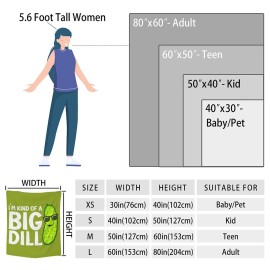 Pickle Throw Blanket for Girls Boys - 40x50 Inches Crib Size - Soft Fluffy Cozy Blankets Gift - Green Funny Blanket Throws for Travel, Office