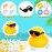 Marsui 24 Pcs Summer Beach Rubber Ducks Bulk Mini Rubber Ducky Bathtub Toy Cute Squeaky Shower Ducks for Baby Shower Swimming Pool Toys