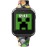 Minecraft Kids LED Smartwatch Interactive Gaming-Themed Watch 10 Changeable Faces, Step Counter, Calculator, Games, Selfie Cam, Alarm & Timer, Printed Silicone Straps - Fits Wrists 5.5-8.0