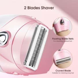 TOUCHBeauty Electric Shaver for Women, Razor Cordless for Silky & Smooth Skin, Wet/Dry, Best for Travel AG-1459P(Pink) TOUCHBeauty Electric Shaver for Women, Razor Cordless for Silky & Smooth Skin, Wet/Dry, Best for Travel AG-1459P(Pink)