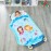 EVERYDAY KIDS Cute Preschooler and Toddler Cot Nap Mat for Home, Daycare, Preschool and Kindergarten; Easy to Roll Sleeping Mat with Elastic Straps, Pillow and Blanket