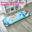 EVERYDAY KIDS Cute Preschooler and Toddler Cot Nap Mat for Home, Daycare, Preschool and Kindergarten; Easy to Roll Sleeping Mat with Elastic Straps, Pillow and Blanket