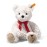 Steiff Jimmy Love Teddy Bear, Premium Plush Bear with Satin Red Bow & Embroidered Paw Pad, Adorable Thoughtful Gift for all Occasions