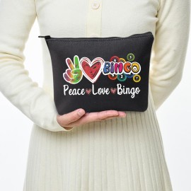 JXGZSO B Caller Bag Lucky B Bag Peace Love B Funny B Player Casino Lover Gift