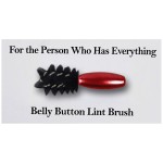 Gift for Husband by Aliza | Belly Button Brush - Excellent Gift for Wife Husband Boyfriend Girlfriend Friend Sister Brother Dad Mom - Valentines Day Gifts for Him Her - Black Handle