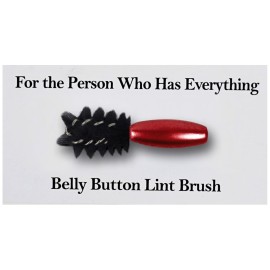 Gift for Husband by Aliza | Belly Button Brush - Excellent Gift for Wife Husband Boyfriend Girlfriend Friend Sister Brother Dad Mom - Valentines Day Gifts for Him Her - Black Handle