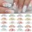 20 Pcs 3D Nail Charms Flower Nail Art Charms Pearl Petals Nail Gems and Rhinestones Handmade by Acrylic Nail Decorations Accessories for Women Girls Nail DIY Crafting Supplie