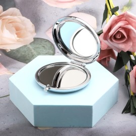 Zuo Bao Music Lyrics Makeup Mirror TV Series Gift Sing Me a Song Compact Mirror Dragonfly Mirror for Fans (Sing ME A Song)