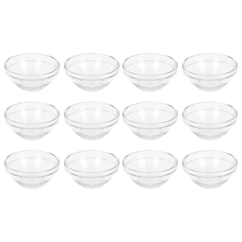 12pcs Facial Mask Mixing Bowls Bowl Salon Spa Supplies Transparent Cosmetic Beauty Tool Home Spa Skin Care