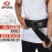 SPORIA Self-Locking Weight Lifting Belt for Men & Women | Lifting Straps Included | Adjustable Weightlifting belt Gym Belt | 4 inch Back Support Powerlifting Belt | Workout Belt | Olympic Weight Belt