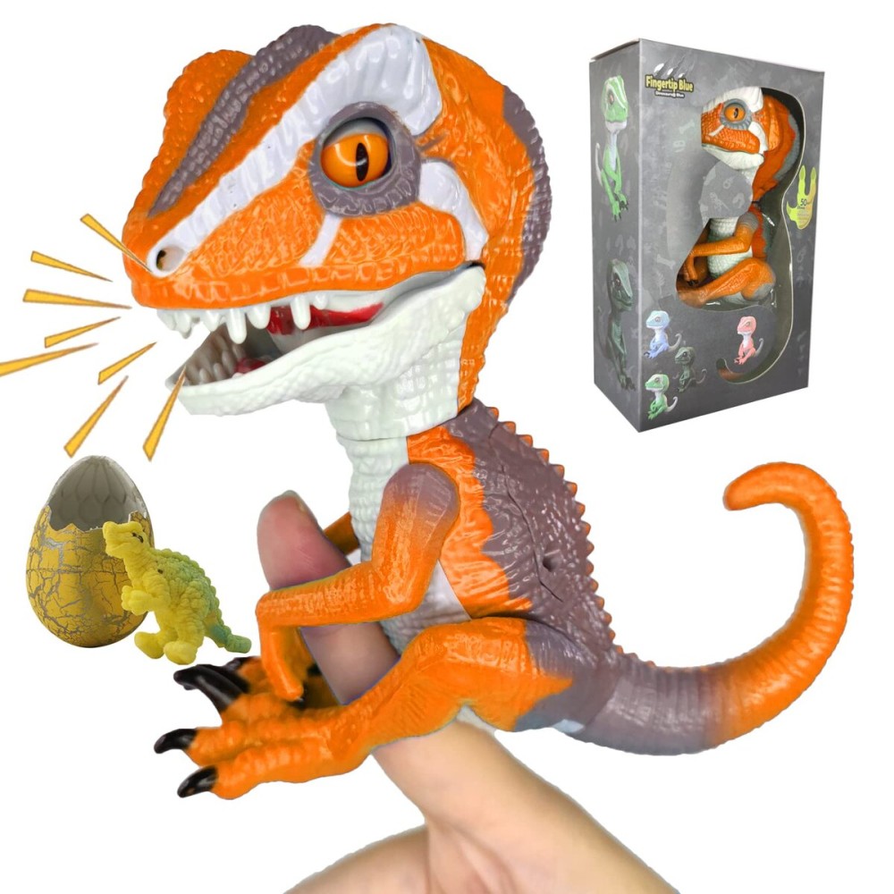 Ulinca Dinosaurs for Boys - Untamed T-Rex - Interactive Collectible Dinosaur Mini for Girls - Ironjaw